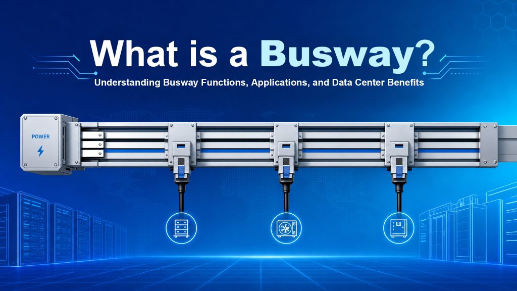 【數據中心配電革命】解析電力匯流排（Busway）是什麼、用途與機房彈性優勢