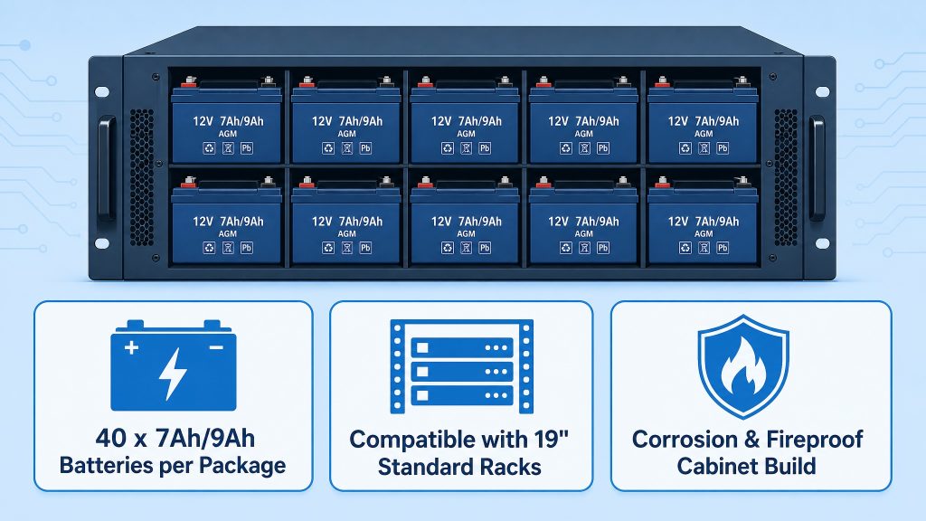 IDC Rack Battery Cabinet