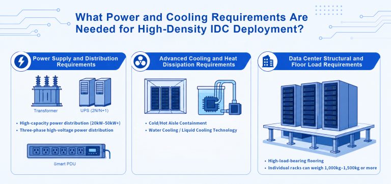 What Power and Cooling Requirements Are Needed for High-Density IDC Deployment?