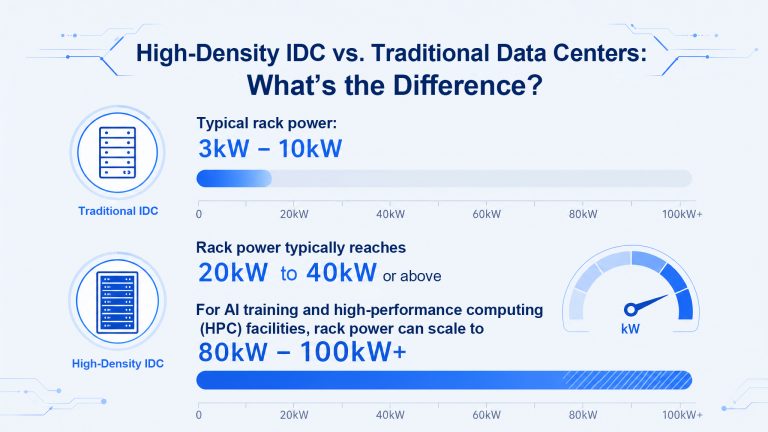 High-Density IDC vs. Traditional Data Centers: What's the Difference?