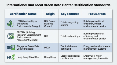 綠色機房認證標準