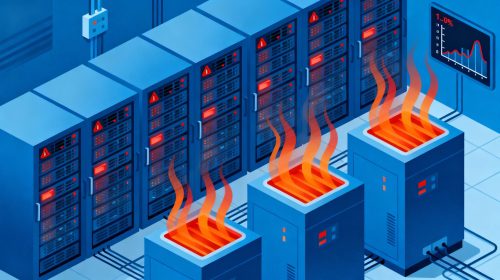 機房溫度過高示意圖